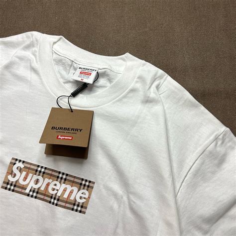 burberry flannel supreme|Burberry t shirts for men's.